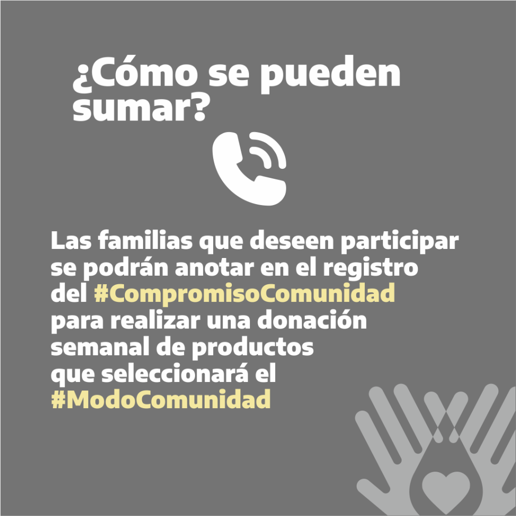 El #modocomunidad creó una red de vecinos solidarios 2