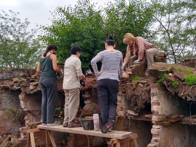 Científicos franceses analizarán restos hallados en el cementerio sud