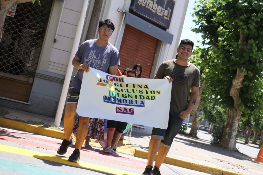 San andrés de giles tuvo su marcha del orgullo lgbtiq+