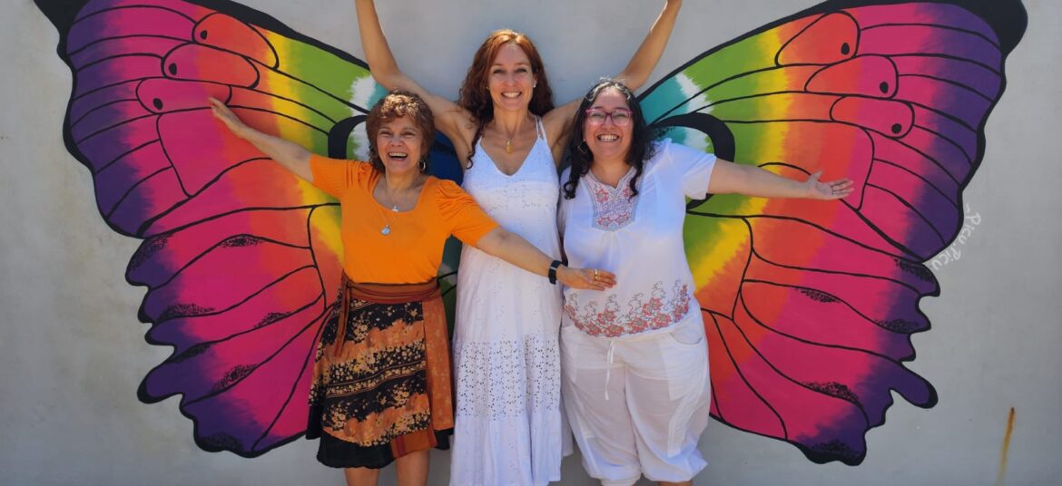 En la foto: Lic. Lidia Baltain, Lic. María Eugenia Silva, Dra. María Alejandra Lanis. Consteladoras Familiares.