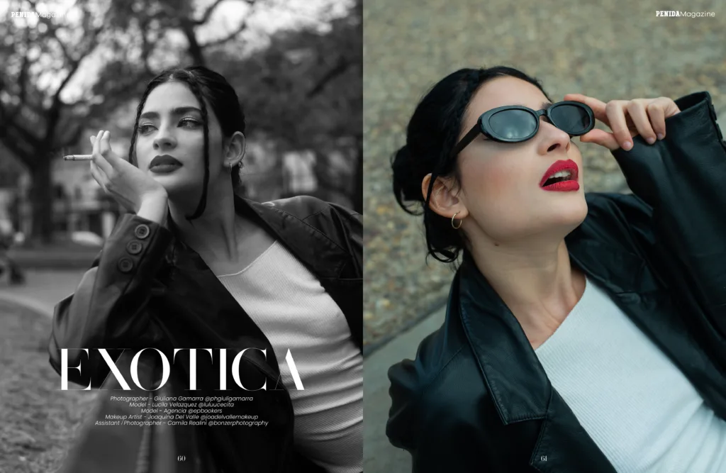 Dos fotógrafas gilenses publicaron en una revista francesa de moda