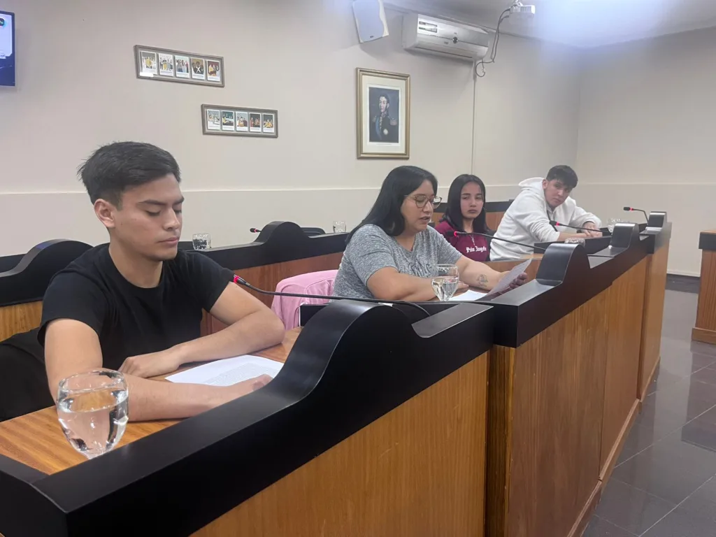 Los jóvenes plantearon sus preocupaciones ante los concejales 1