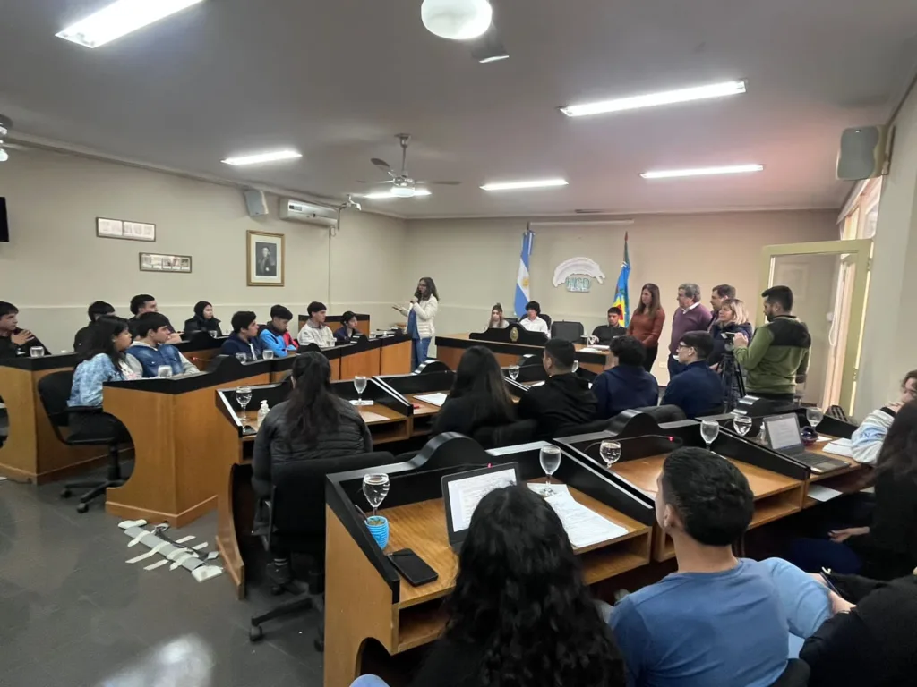 Los concejales juveniles debatieron sus proyectos