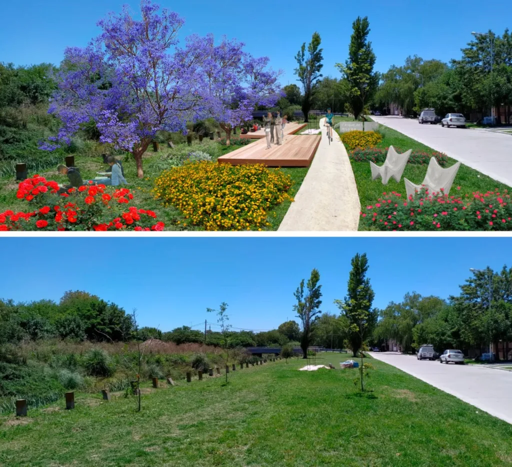 La propuesta de mercedes condesse para renovar el parque municipal gilense 2