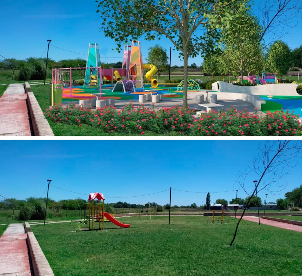 La propuesta de mercedes condesse para renovar el parque municipal gilense