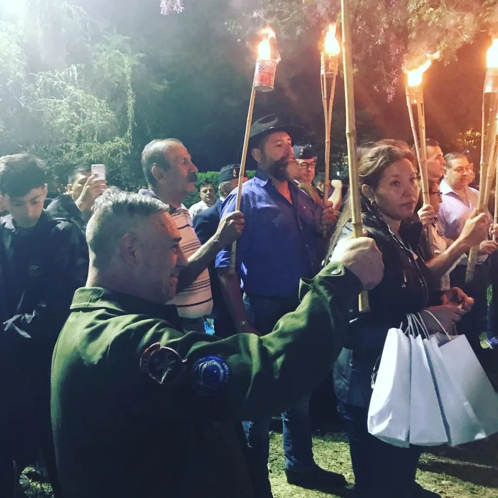El día que ricardo iorio visitó san andrés de giles 1