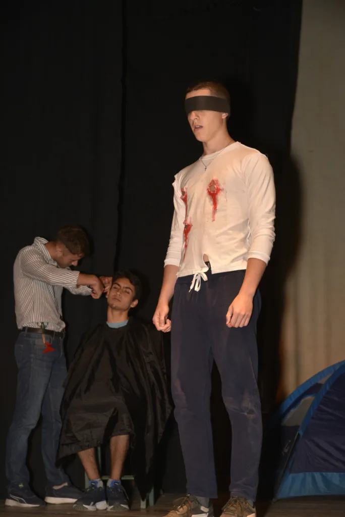 Infierno grande: la obra de teatro que presentaron los alumnos del colegio sagrada familia