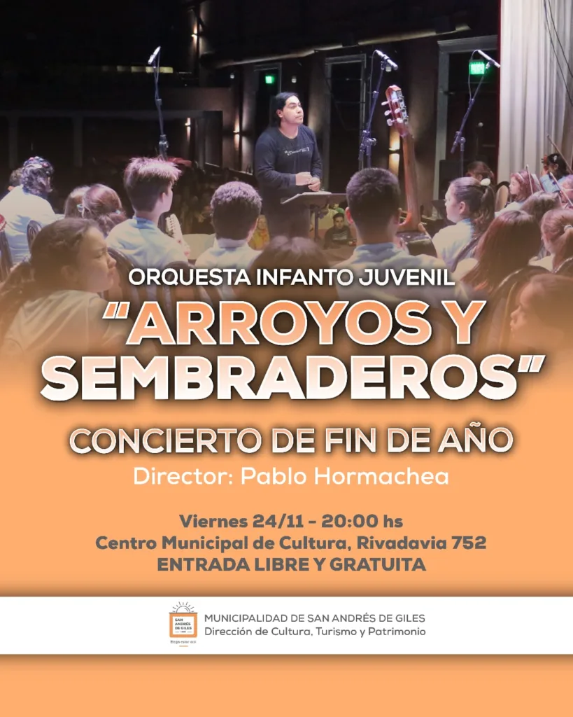 Día de la música: presentación especial de "arroyos y sembraderos" en el centro de cultura