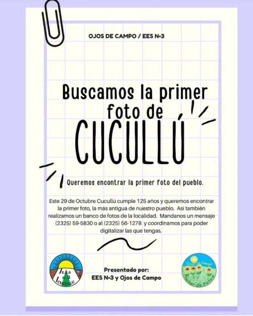 En busca de la primer foto de cucullú 1