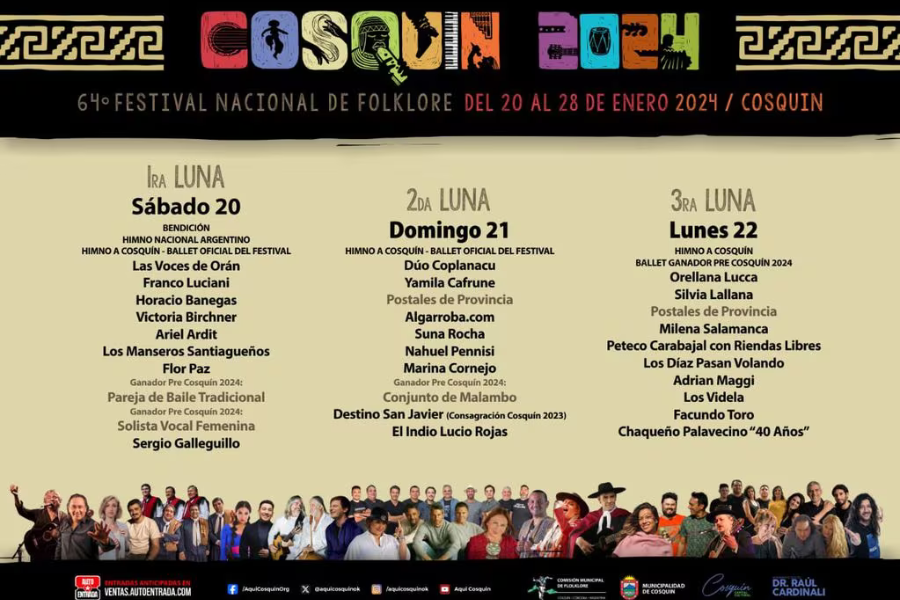 ¿cuándo toca adrián maggi en el cosquín?