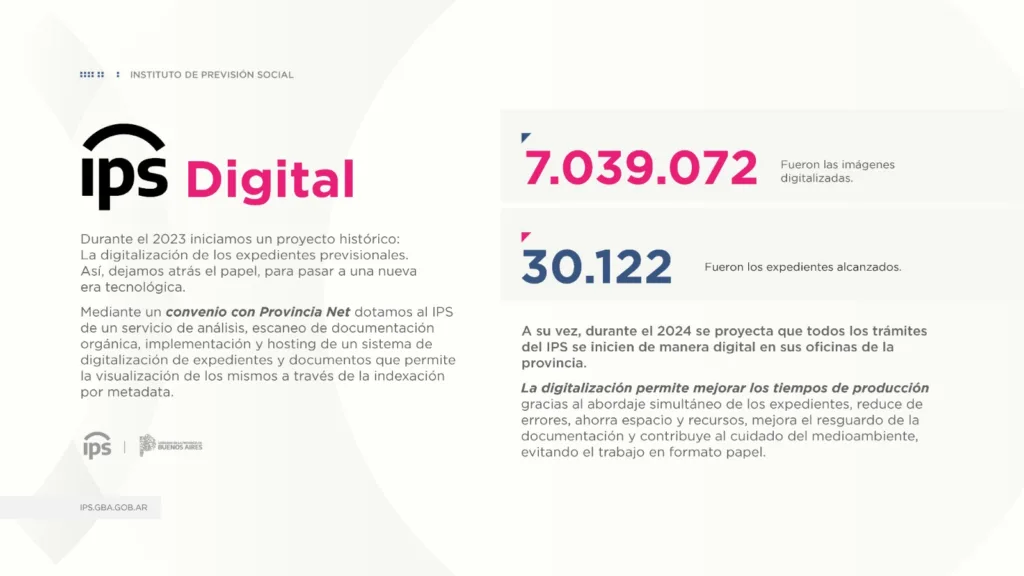 El ips digitalizó más de 30 mil expedientes
