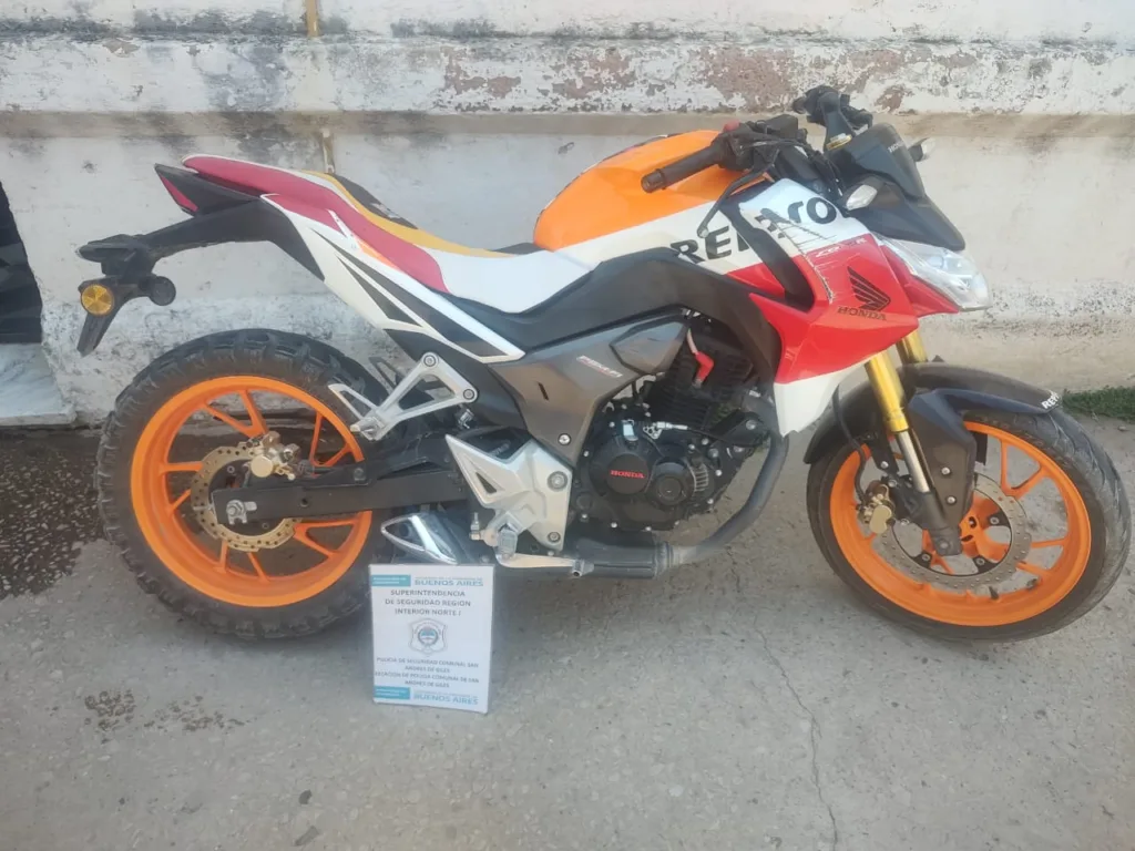 Policiales: hallan una moto robada y se aclara lo del cartel de la carnicería