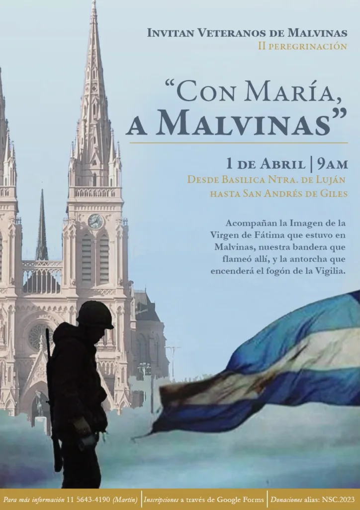 Comienza a organizarse la peregrinación luján- giles por el 2 de abril