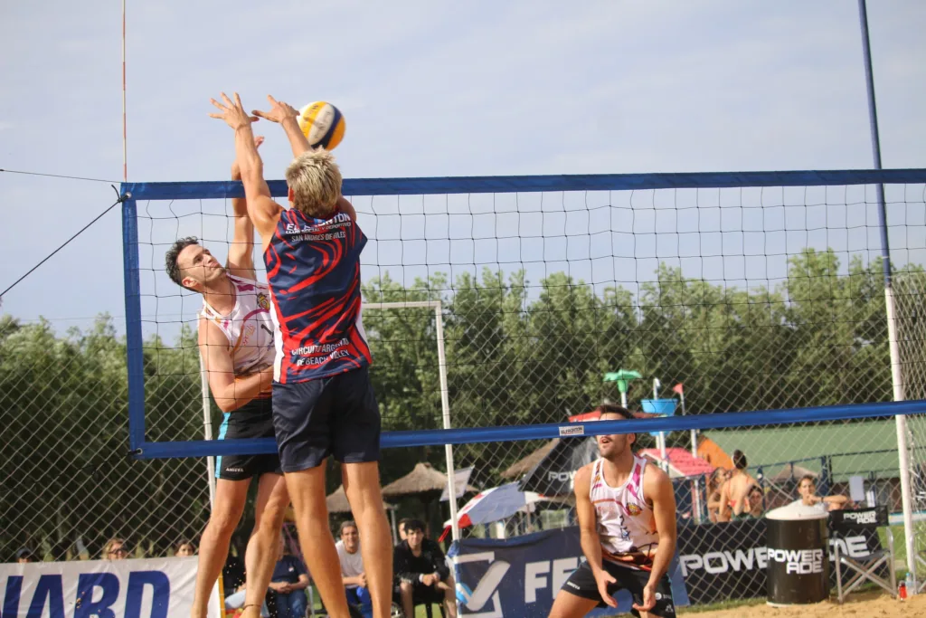 Beach volley: frontón recibió una etapa del circuito argentino 1