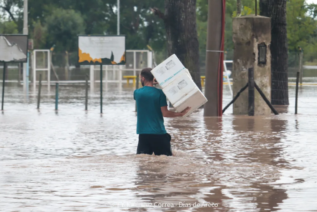 Los números de la tormenta eléctrica que afectó a giles y la zona 2