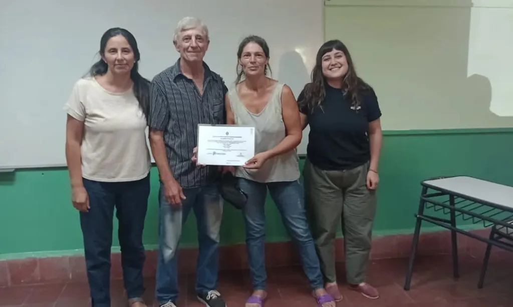 Giles ya tiene su primer huerta agroecológica certificada