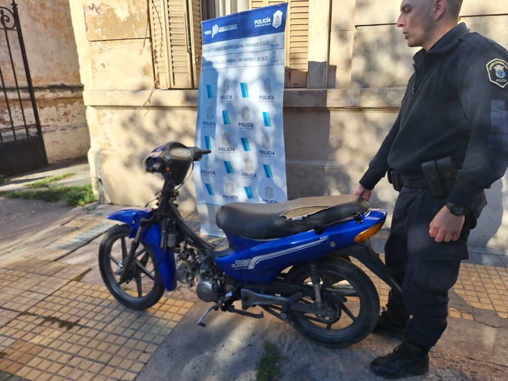 Llegaron de Areco, robaron una moto y fueron detenidos | infociudad