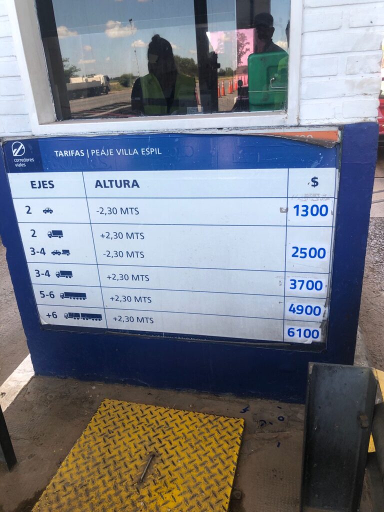 Aumenta el peaje, otra vez: ¿cómo quedan los precios en la estación villa espil?