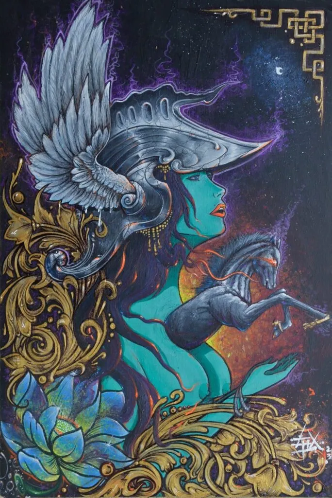 Nuevo mural en giles celebra la fuerza femenina