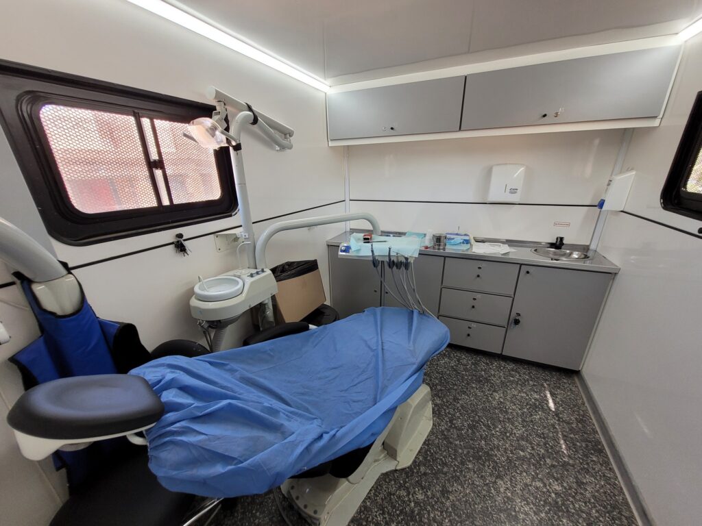 El Consultorio Odontológico Móvil visitó Villa Ruiz 1 El consultorio odontológico móvil visitó villa ruiz