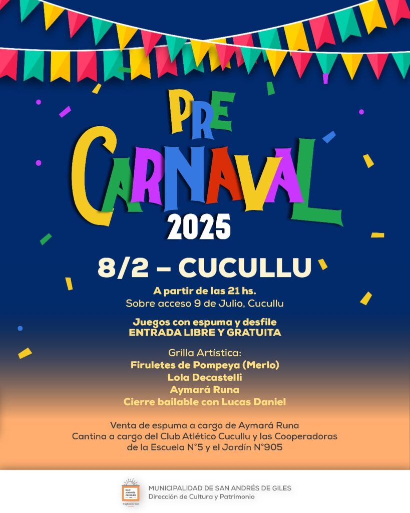 Cucullu a pura fiesta: todo sobre el pre-carnaval