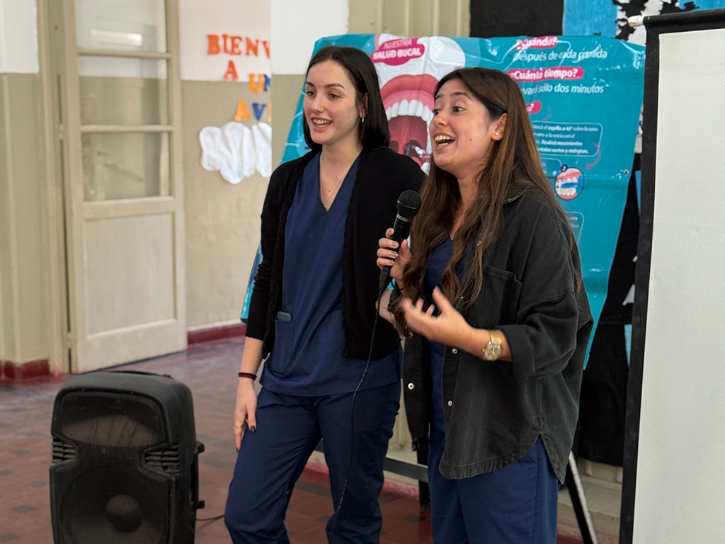Nutrición y salud bucal en la escuela primaria n° 3
