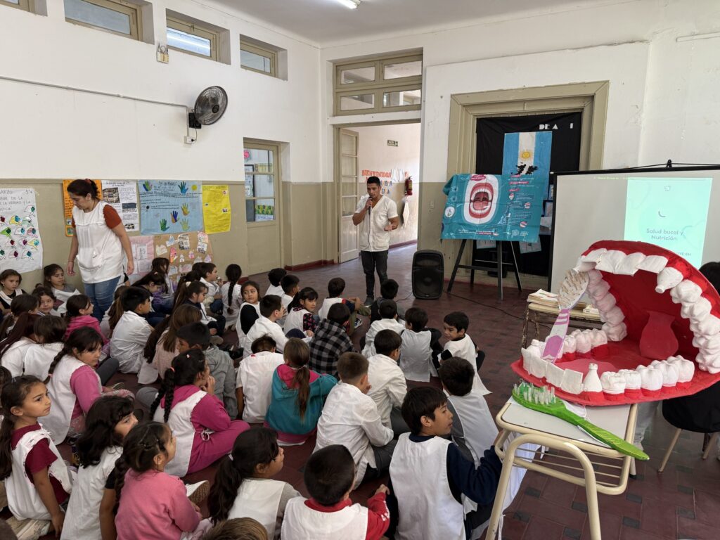 Nutrición y salud bucal en la escuela primaria n° 3 1