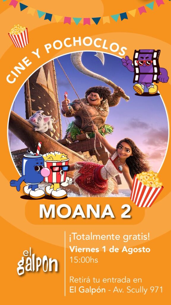 Cine gratuito en el galpón cultural