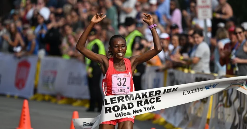 Verónica Loleo ganó en la Maratón de Nueva York