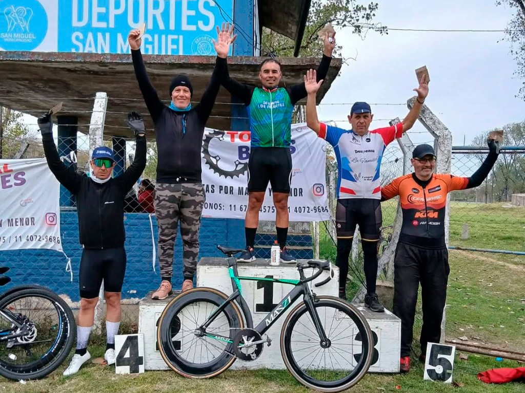 Ciclismo: gilenses al podio en la zona