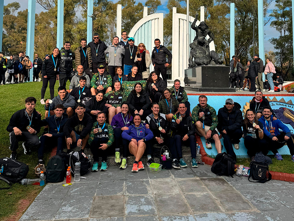Carrera maya: cazalá voló y una gran delegación gilense completó la prueba 3