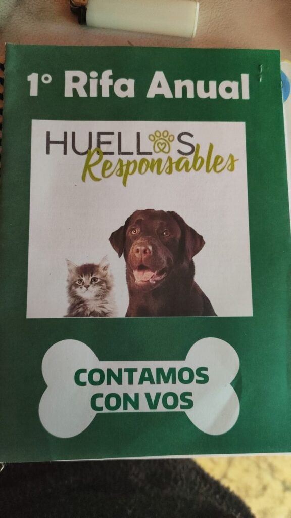 Huellas responsables: la rifa anual para seguir rescatando y cuidando animales