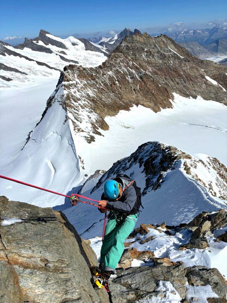 Matías Campissi, el gilense que conquistó una de las cumbres más temidas de los Alpes Suizos 2 Matías campissi, el gilense que conquistó una de las cumbres más temidas de los alpes suizos 1