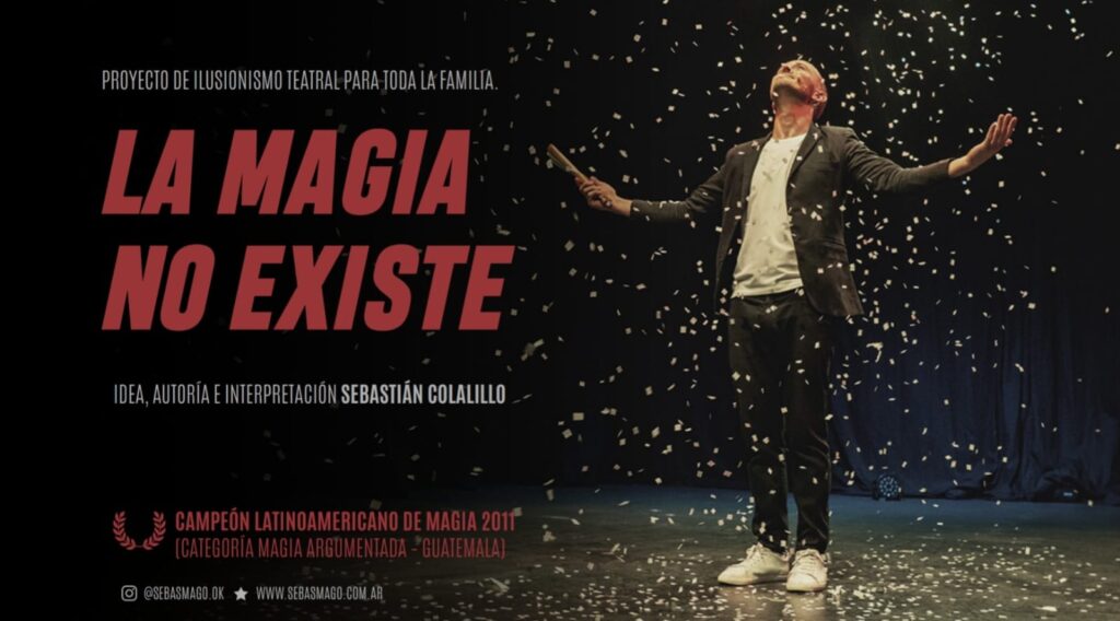 Sebastián colalillo: “busco que el público descubra la magia que cada uno lleva adentro”
