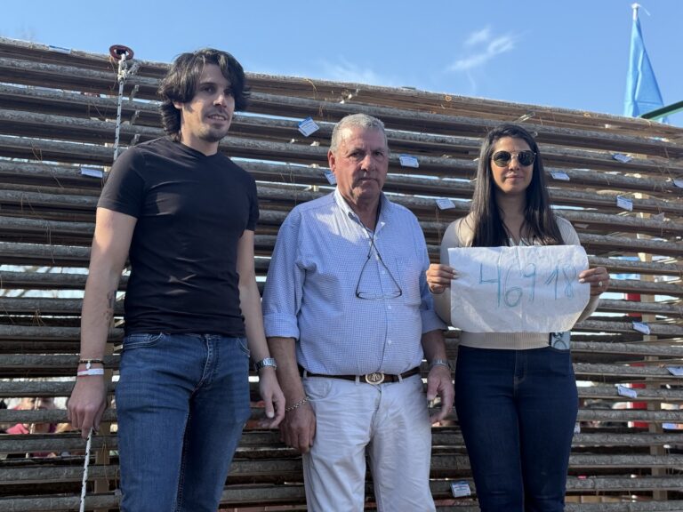 Giles se prepara para la 5° fiesta del salame más largo de argentina